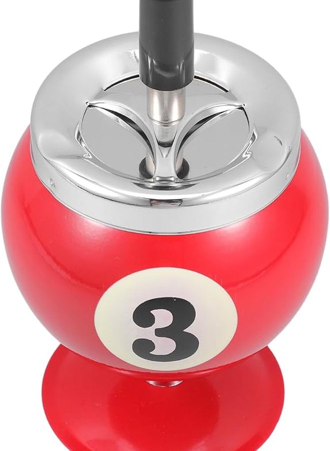 منفضة سجائر معدنية بغطاء لمكتب طاولة البلياردو جامع رماد ديكور - Image 1